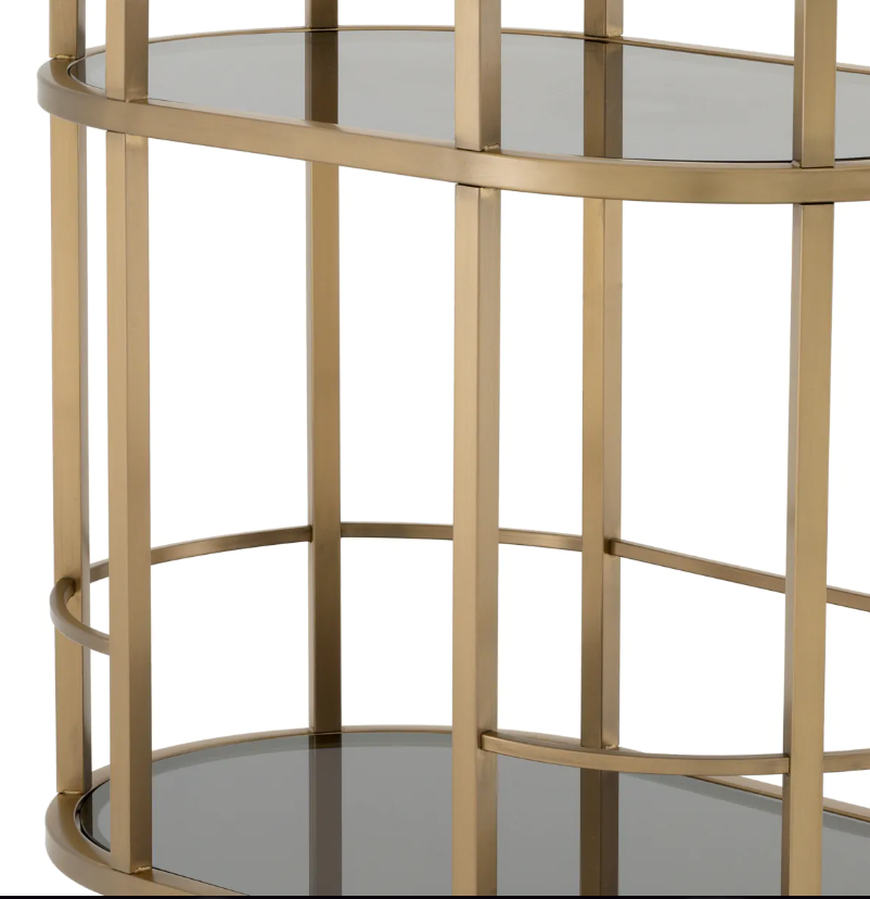 Drinks trolley Townhouse by Eichholtz ex showroom.