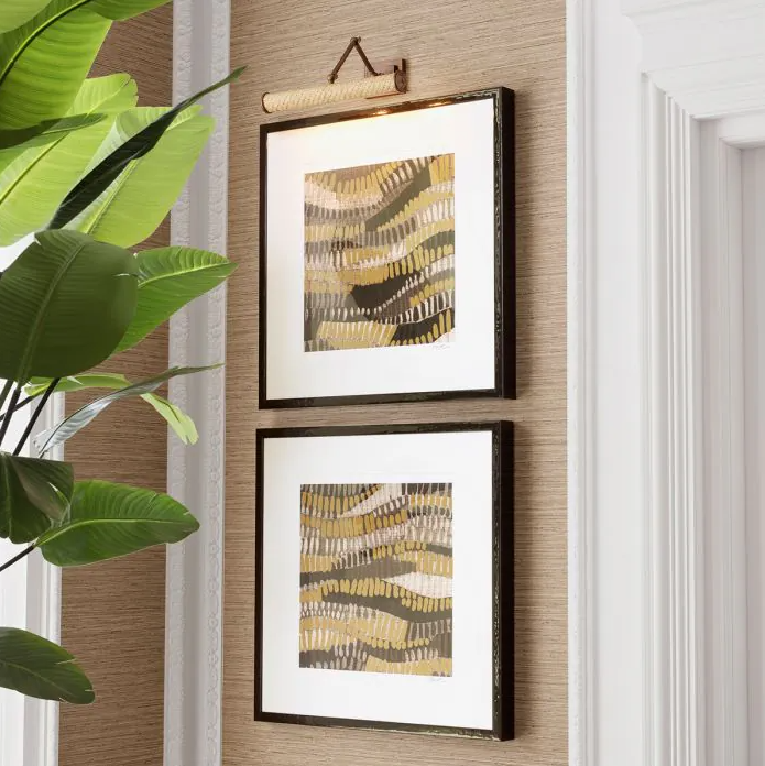 Wall Lamp Luca in Natural rattan by Eichholtz by Eichholtz