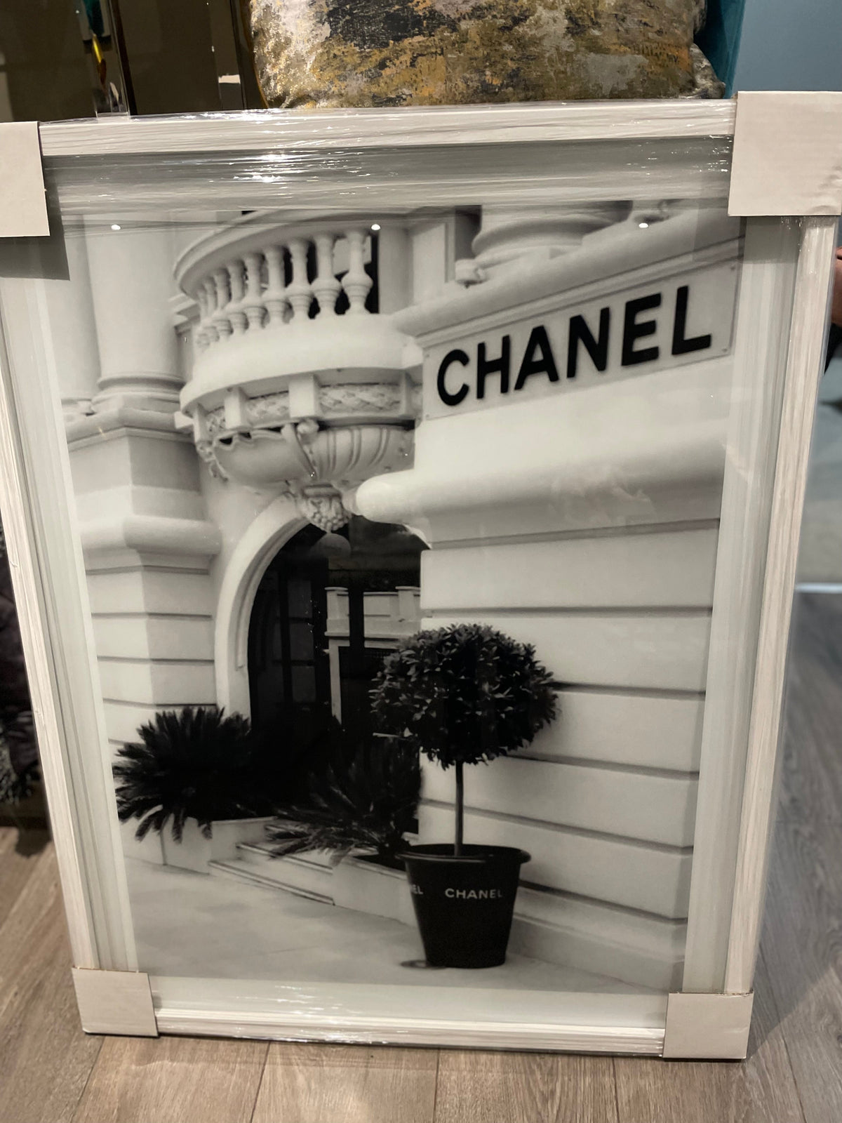 Chanel store front special edition framed wall art