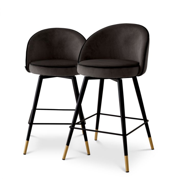 Cooper Counter Stools by Eichholtz – Set of 2