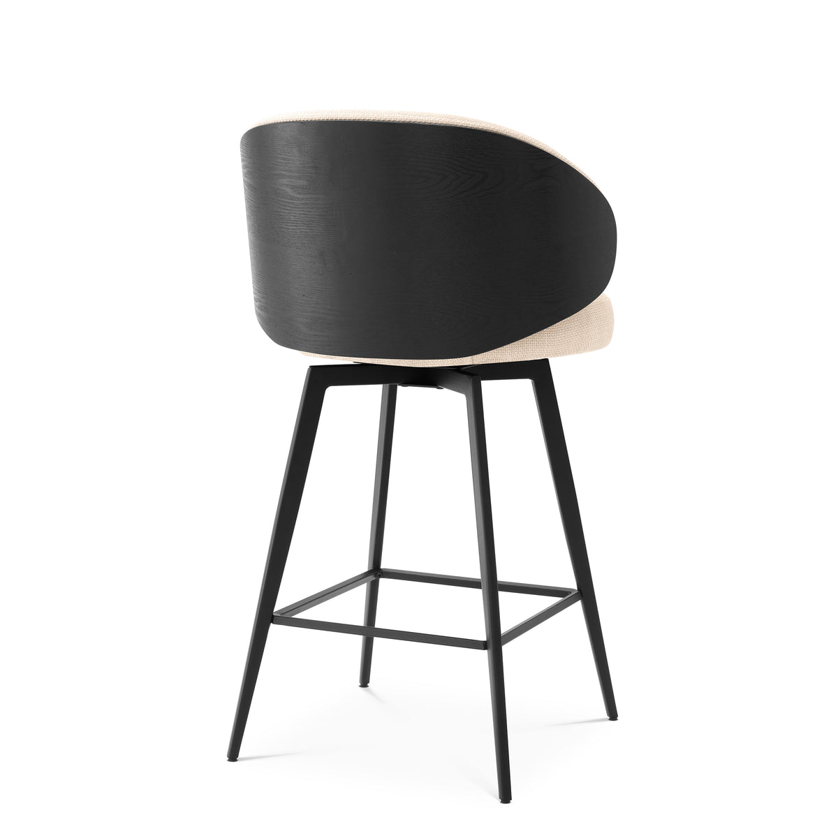 Counter Stool Camerota with Swivel Base by Eichholtz
