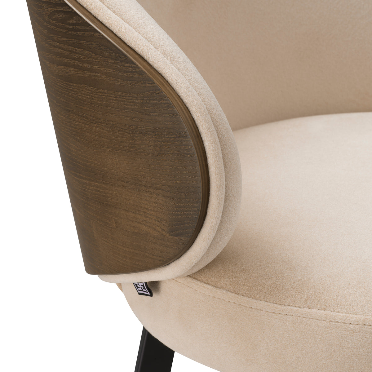 Counter Stool Camerota with Swivel Base by Eichholtz