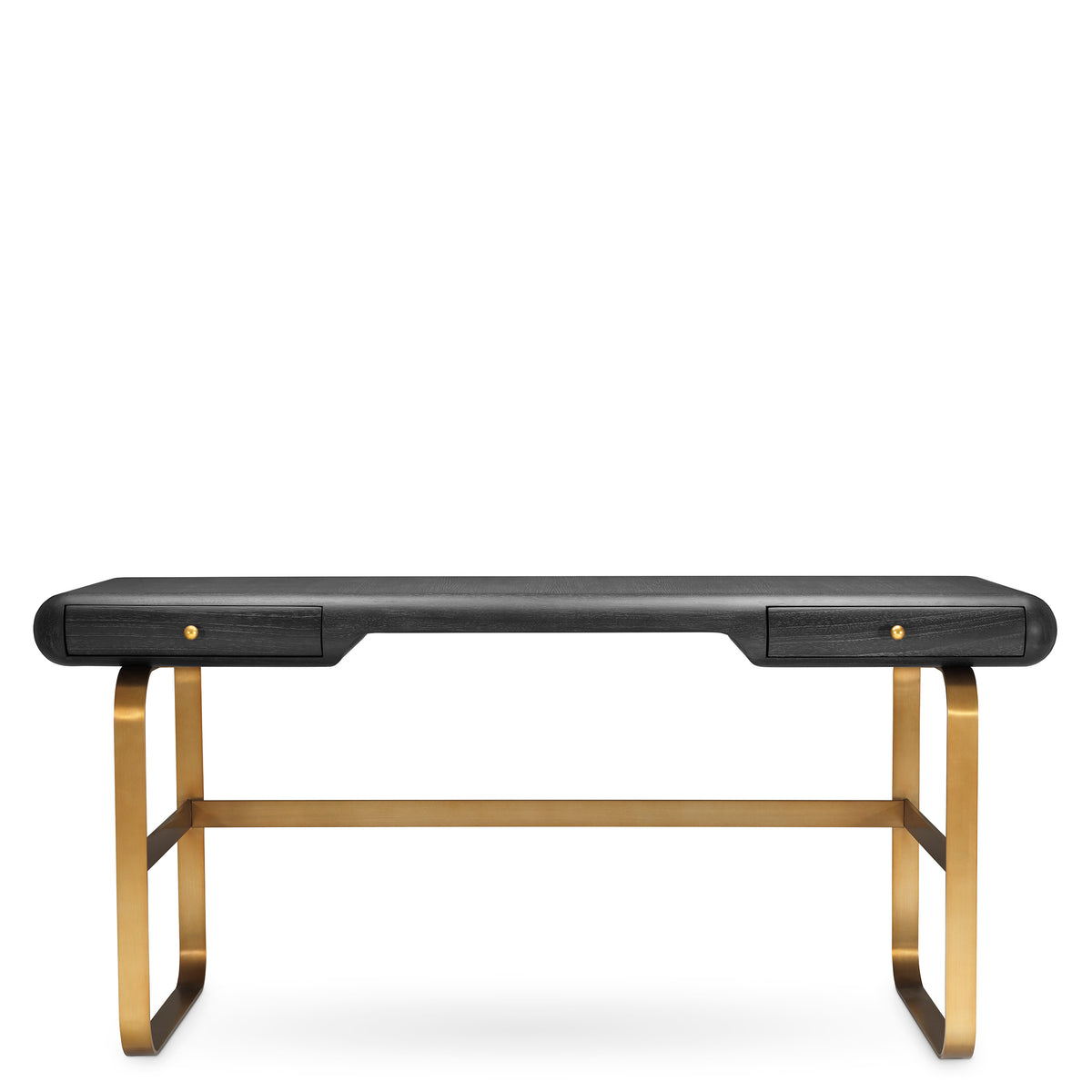 Desk Nathaniel with brushed brass By Eichholtz