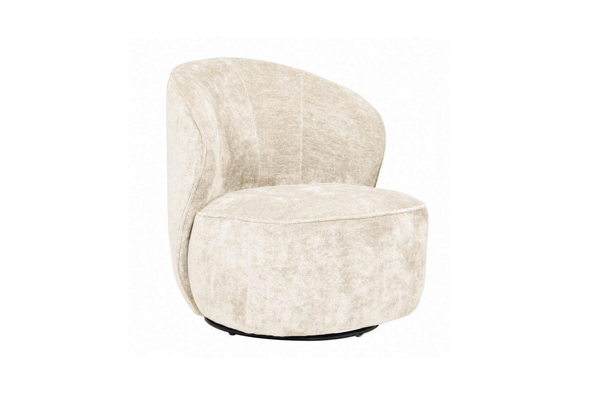 Eddie swivel Accent Chair Green, Rust or Blue by VIDA