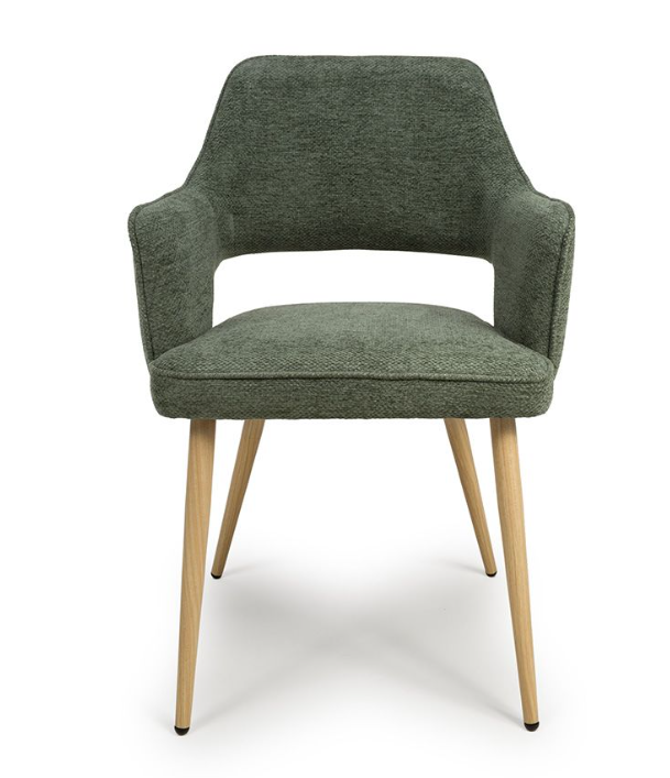 Errol Chairs – Counter & Bar Stool with Oak Legs (5 Colour Options)