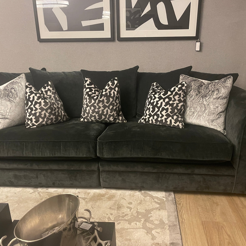 Titan XL SPLIT stunning sofa custom made in stock  by Whitemeadow reduced ex display
