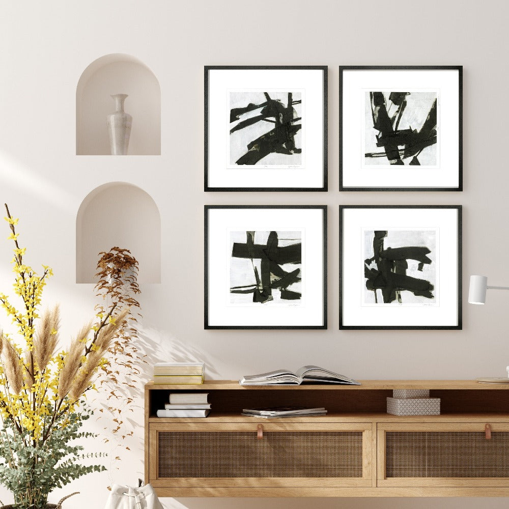 Framed Wall Art Ode An Kline Limited Editions - Reduced