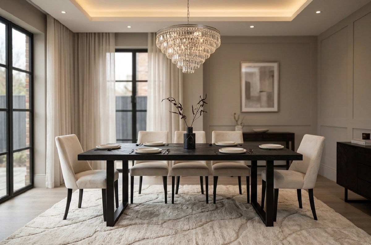 Blax extra large 230cm dining table in stock reduced save €300 last 1 by Richmond