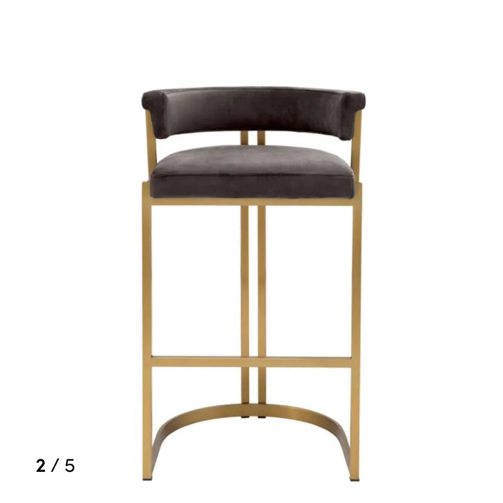 Dante counter stool by Eichholtz