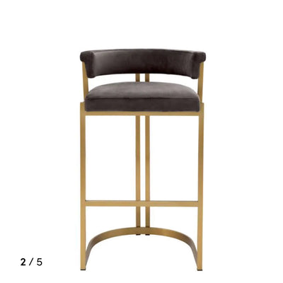 Dante counter stool by Eichholtz