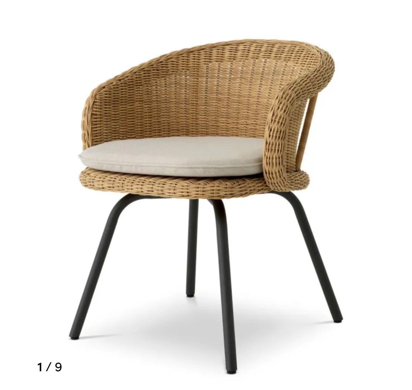 Nolan outdoor chair by EICHHOLTZ