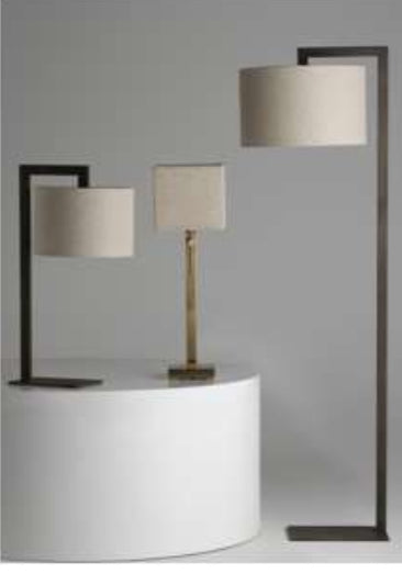 Rita table lamp with shade .
