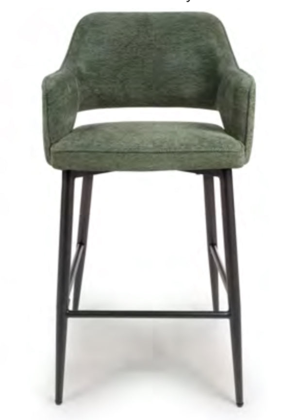 Tandy seating collection   Chairs Counter & Bar stool black leg in choice  of  5 colours