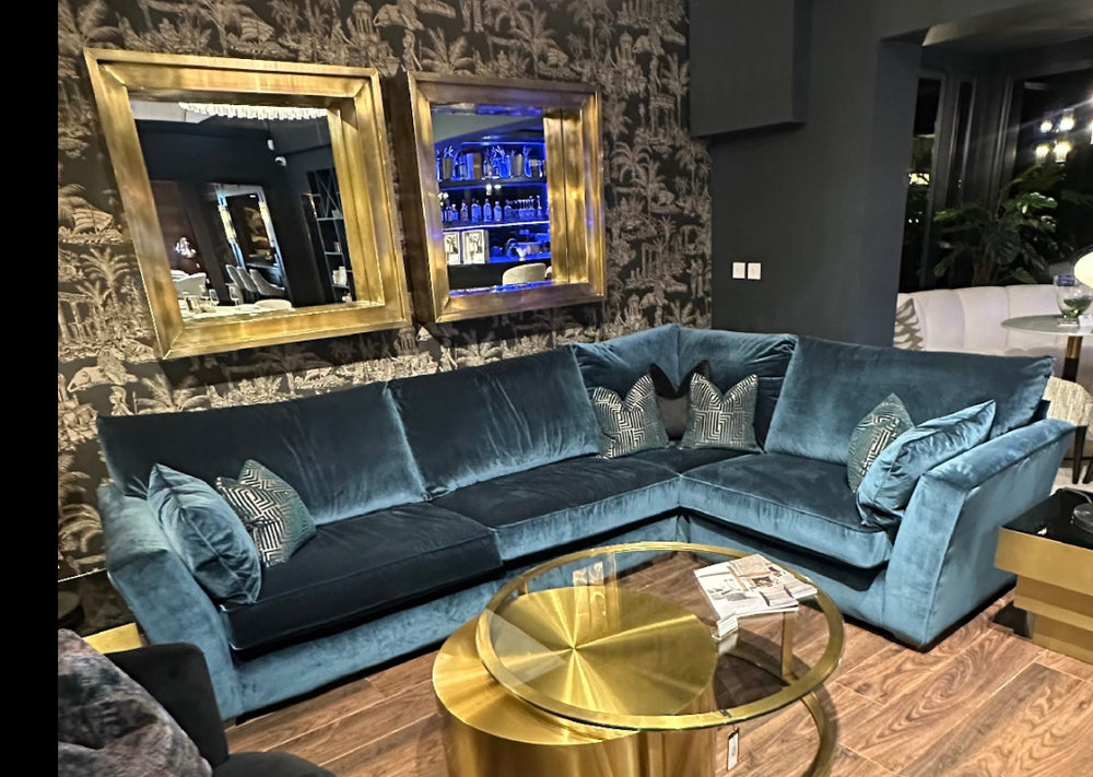 New Maxwell corner sofa by WESTBRIDGE available from stock . Reduced price