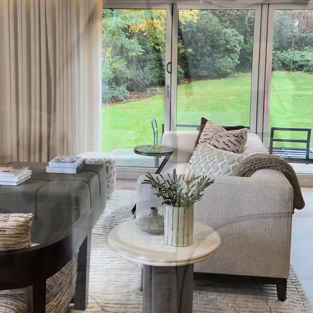 Corso Off White Designer Sofa By Eichholtz In Stunning Lyssa Fabric