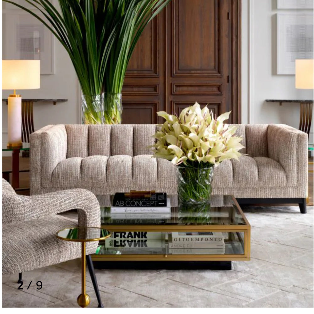 Ditmar sofa by Eichholtz in madamoiselle