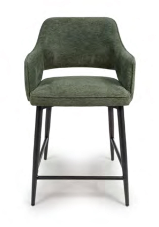Tandy seating collection   Chairs Counter & Bar stool black leg in choice  of  5 colours