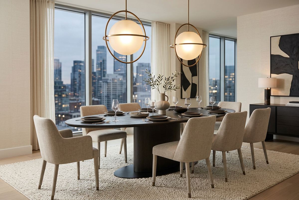 Gordon oval Dining Table 210cm reduced by 10% by Richmond