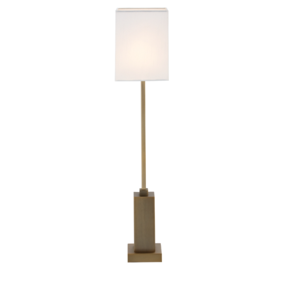 Herta Cream & Gold Buffet Table Lamp Special Offer Limited Stock