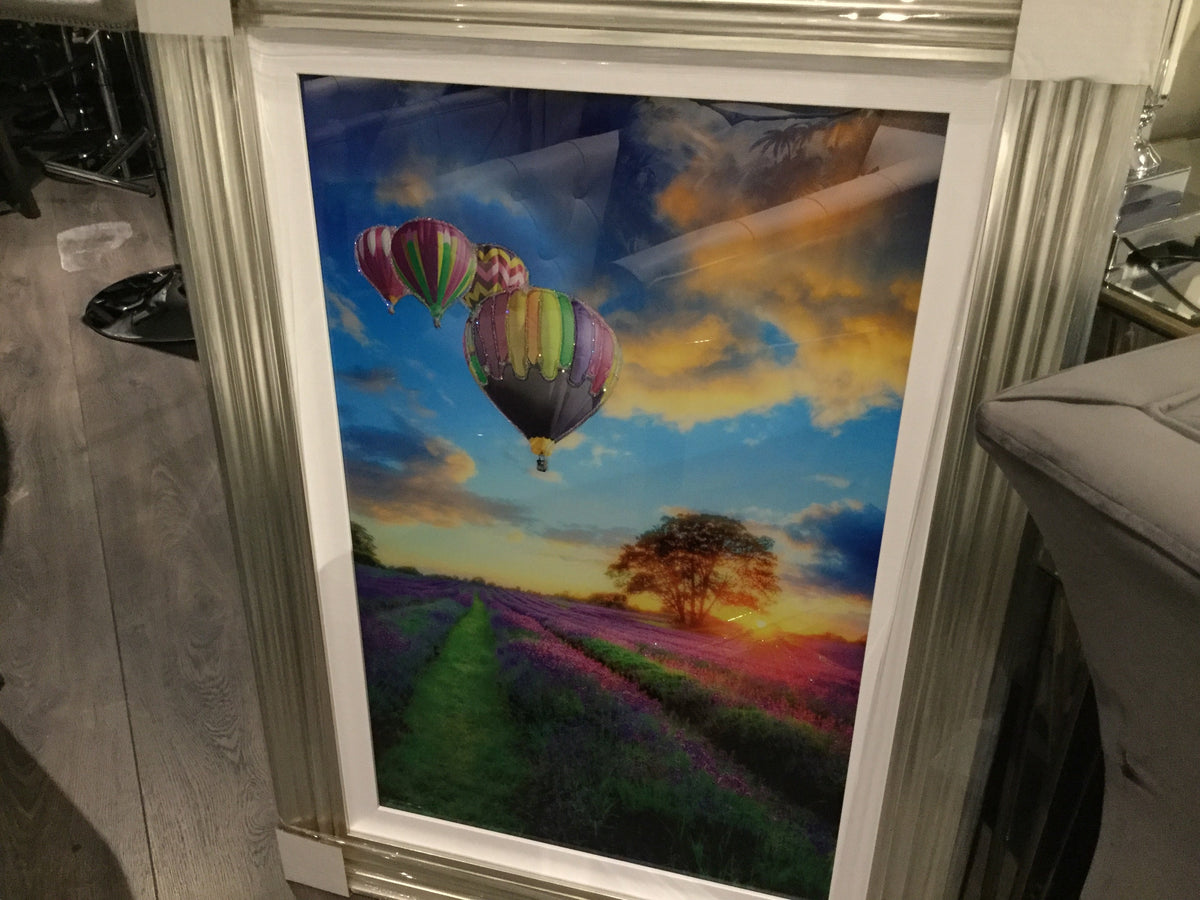 Hot Air framed pictures . CLEARING LESS THAN HALF PRICE reduced for Instore pick up