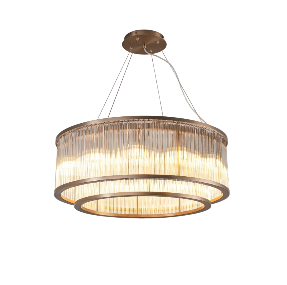 Hubert 80cm Chandelier in Bronze
