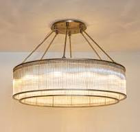 Hubert bronze Chandelier by RV Astley
