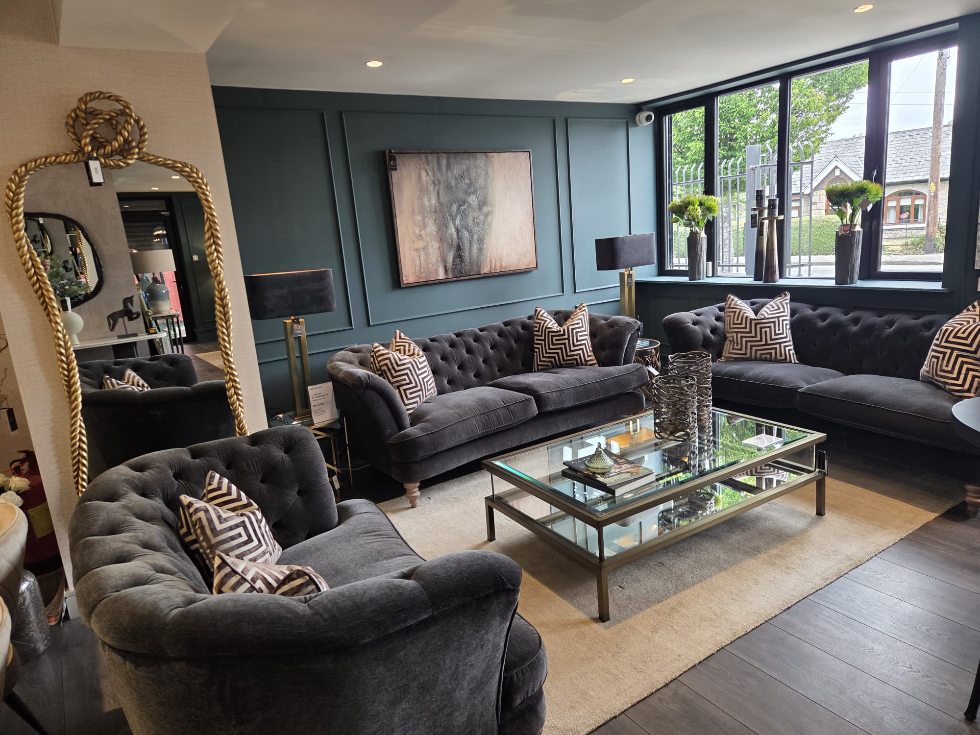 Muse 3 piece sofa group by Westbridge in stock for immediate delivery at REDUCED price by Westbridge