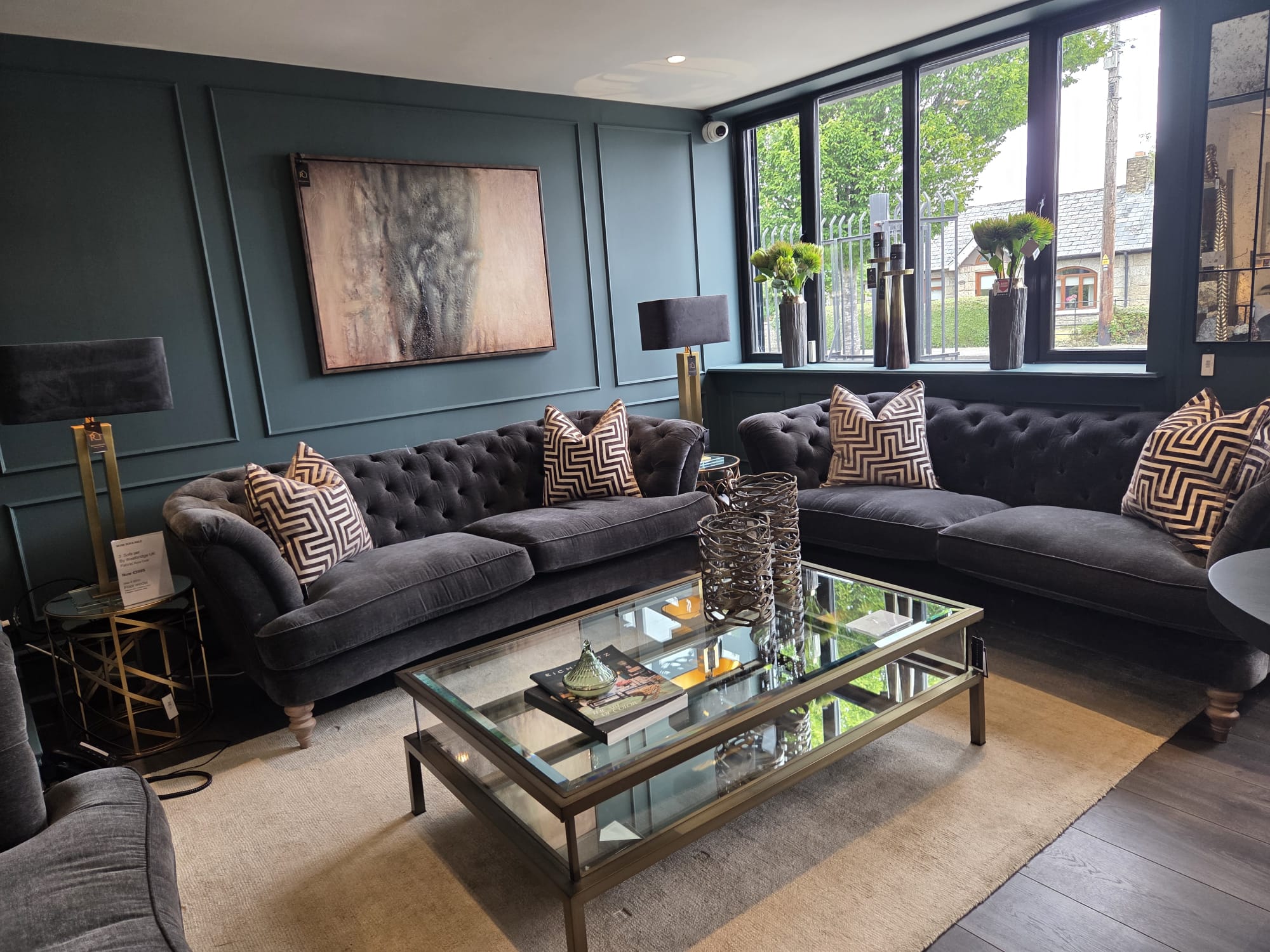 Muse 3 piece sofa group by Westbridge in stock for immediate delivery at REDUCED price by Westbridge