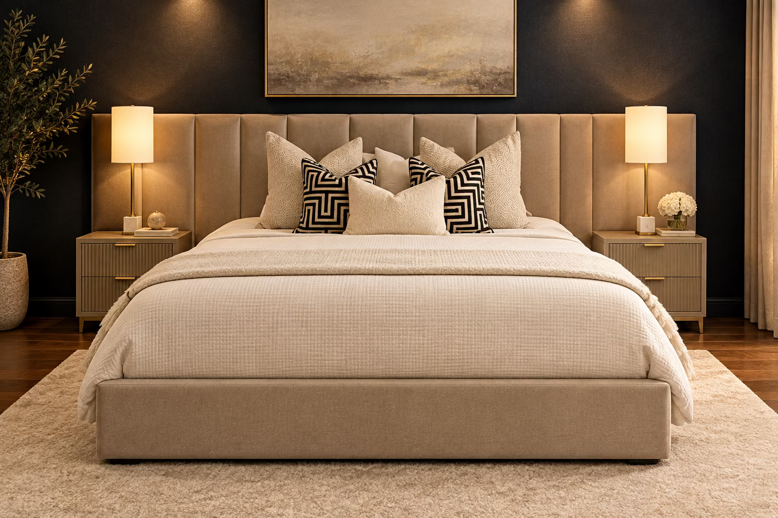 Delta extra wide low line superking bed with ottoman base ex showroom call to outlet to purchase by Zeence