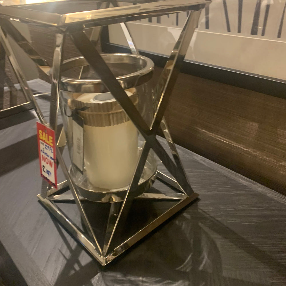 Nickel hurricane by Coach House reduced to clear half price