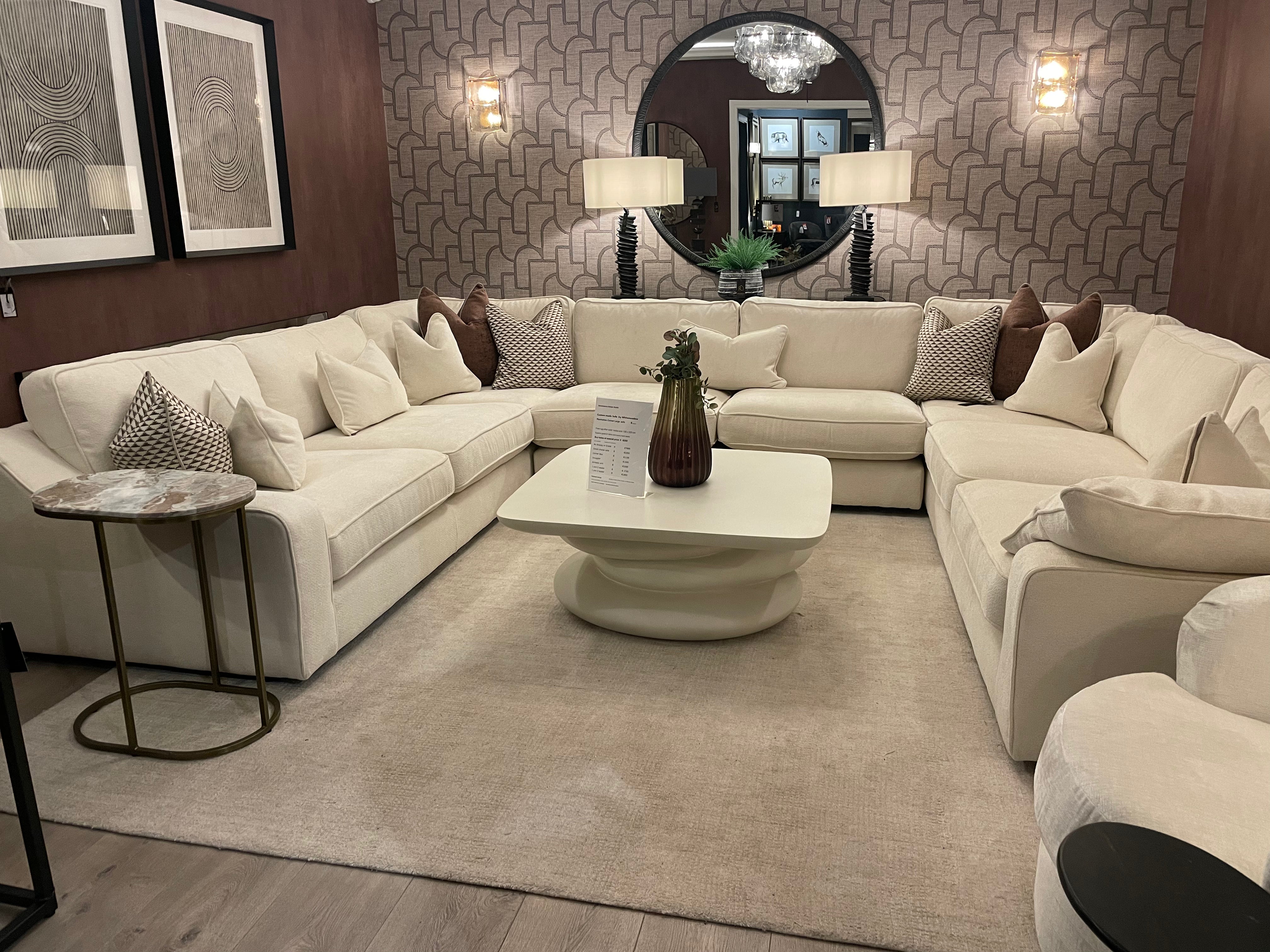 Manhattan silhouette Luxury sofas custom made for you..select from our exclusive options . by Whitemeadow