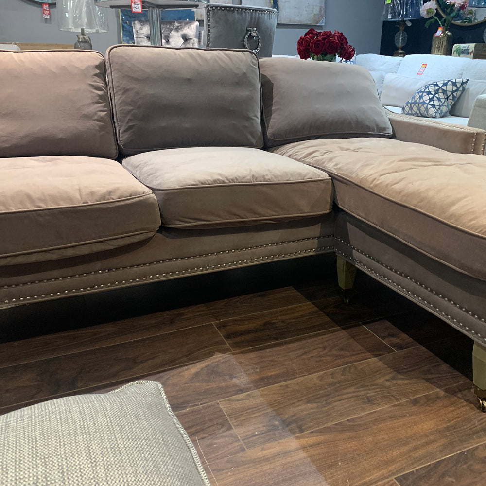 Patri corner sofa Coach House ex showroom on clearance offer sold as seen. View and pay instore