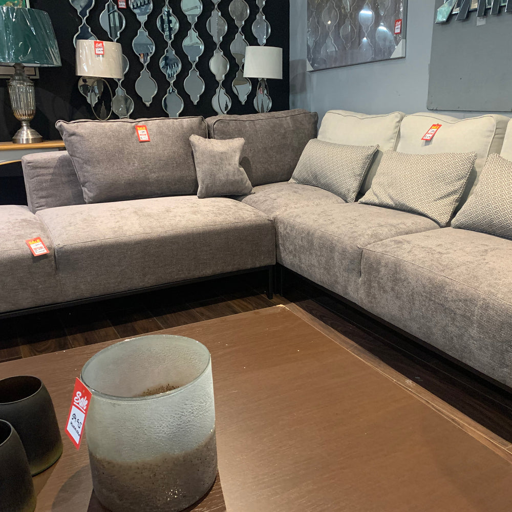 Bi Bi  contemporary   Corner Sofa Ex display half price last one!