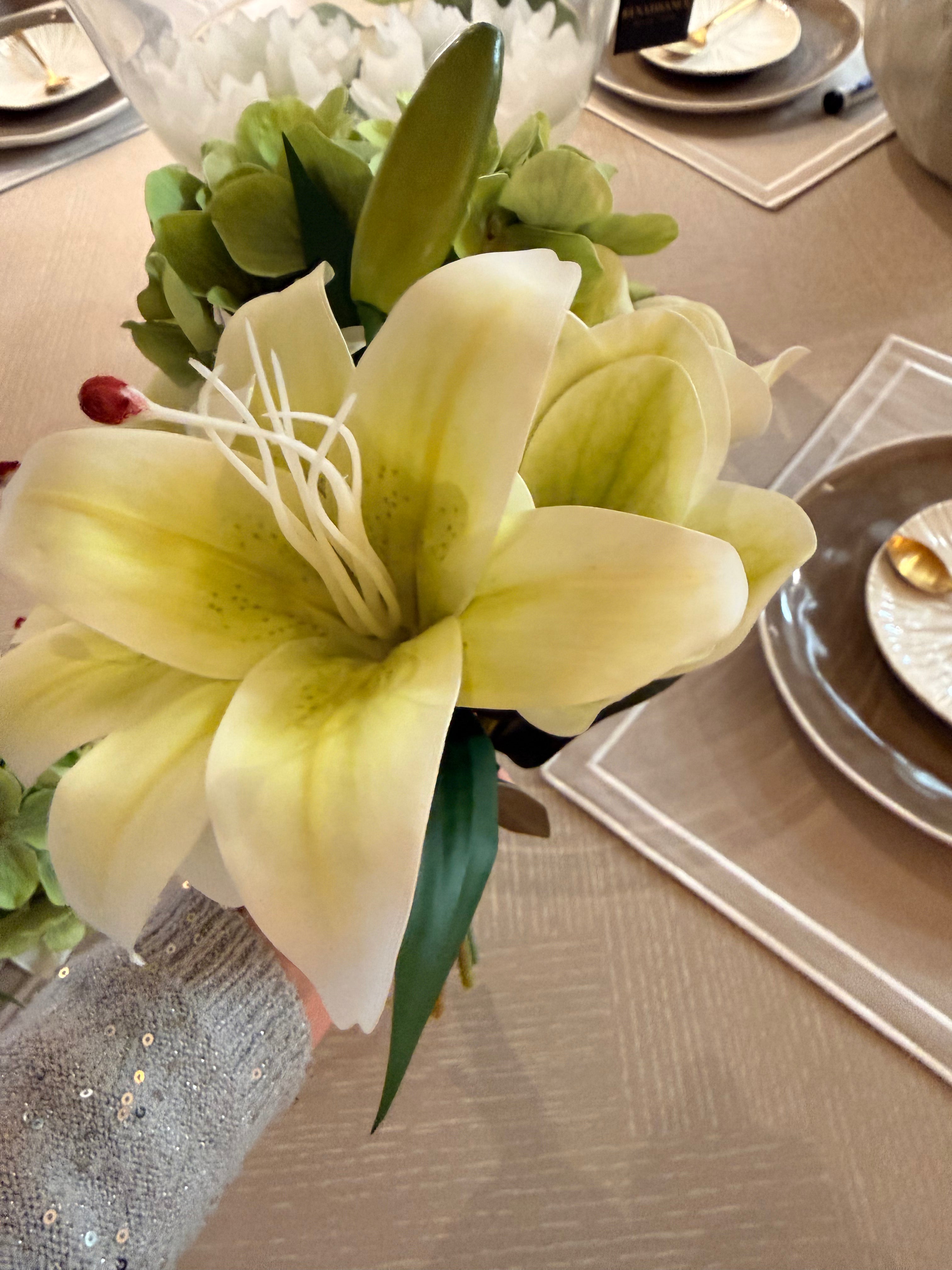 Hyacinth Hydrangea Lily bouquet