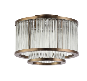Iona Bronze Flush Fitting Chandelier By RV Astley