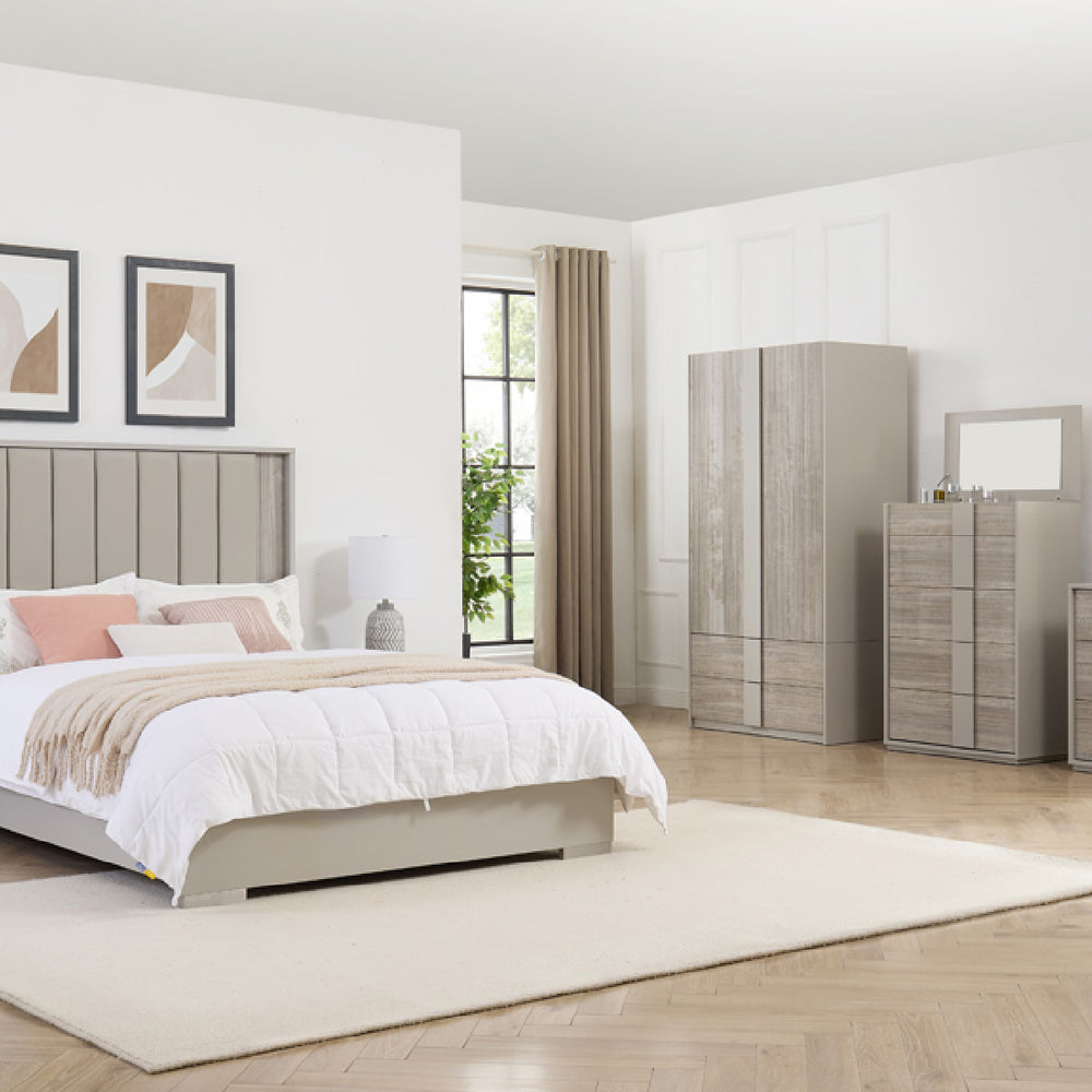 Julie Chest 3 Drawer Grey