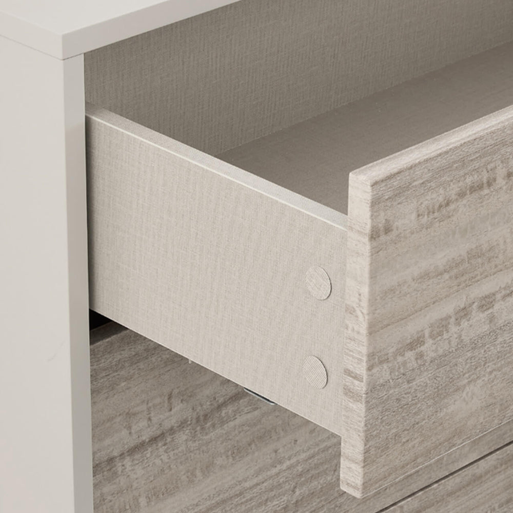 Julie Chest 3 Drawer Grey