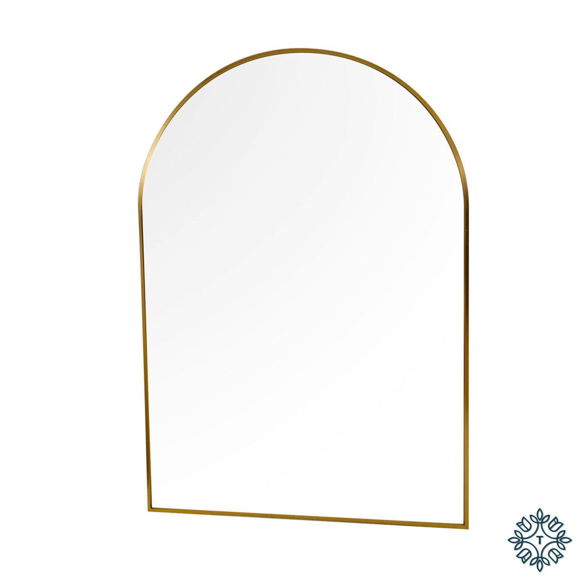 Karl modern Arch Wall Mirror 66 x 96cm In Gold or Black - Reduced