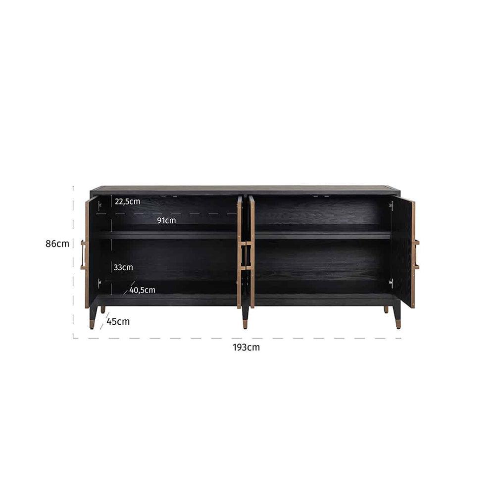 Kensington Bloomville 4 door Sideboard REDUCED by 10%