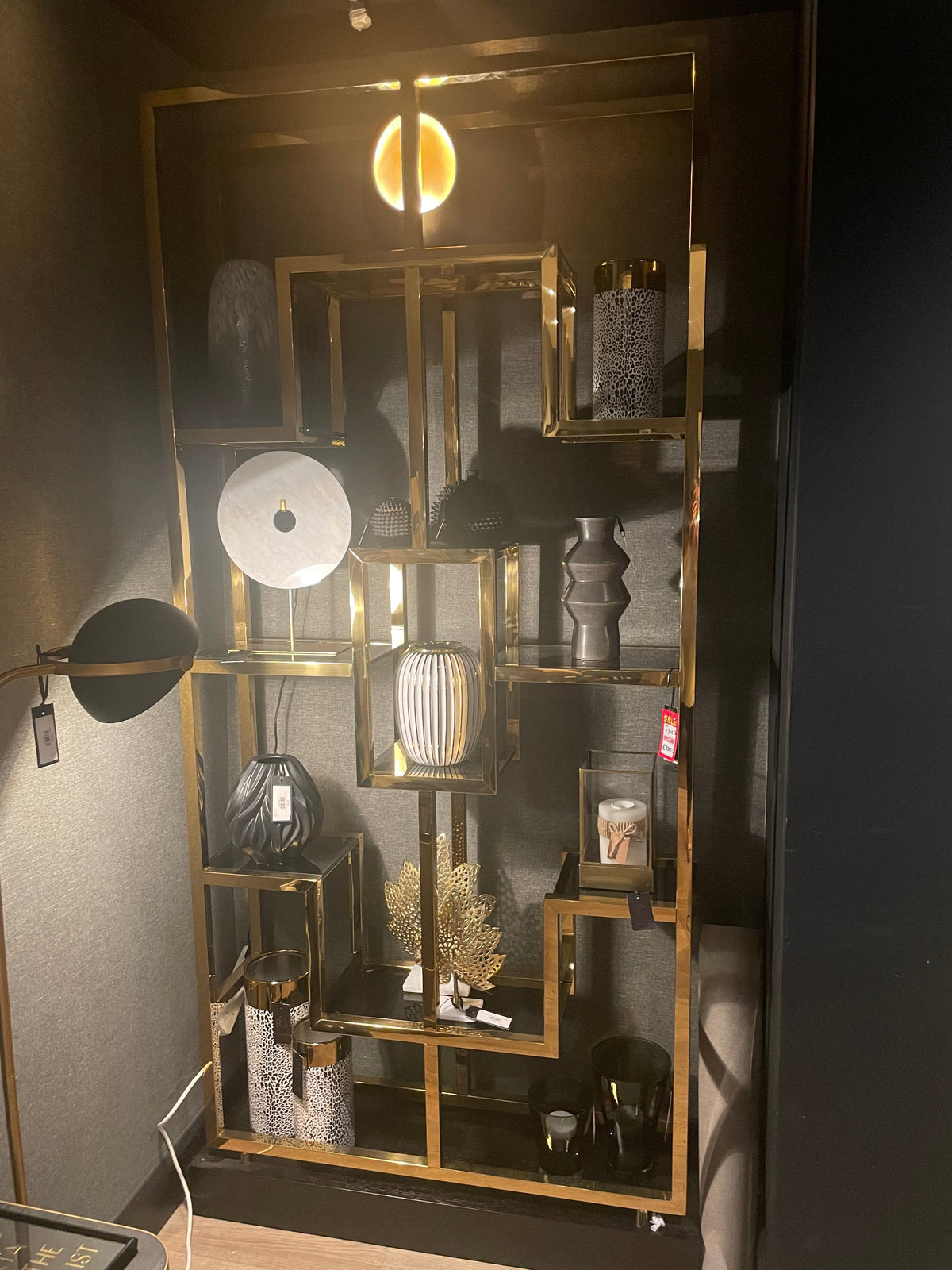 Lagonda Display wall unit by Eichholtz less 30% ex showroom