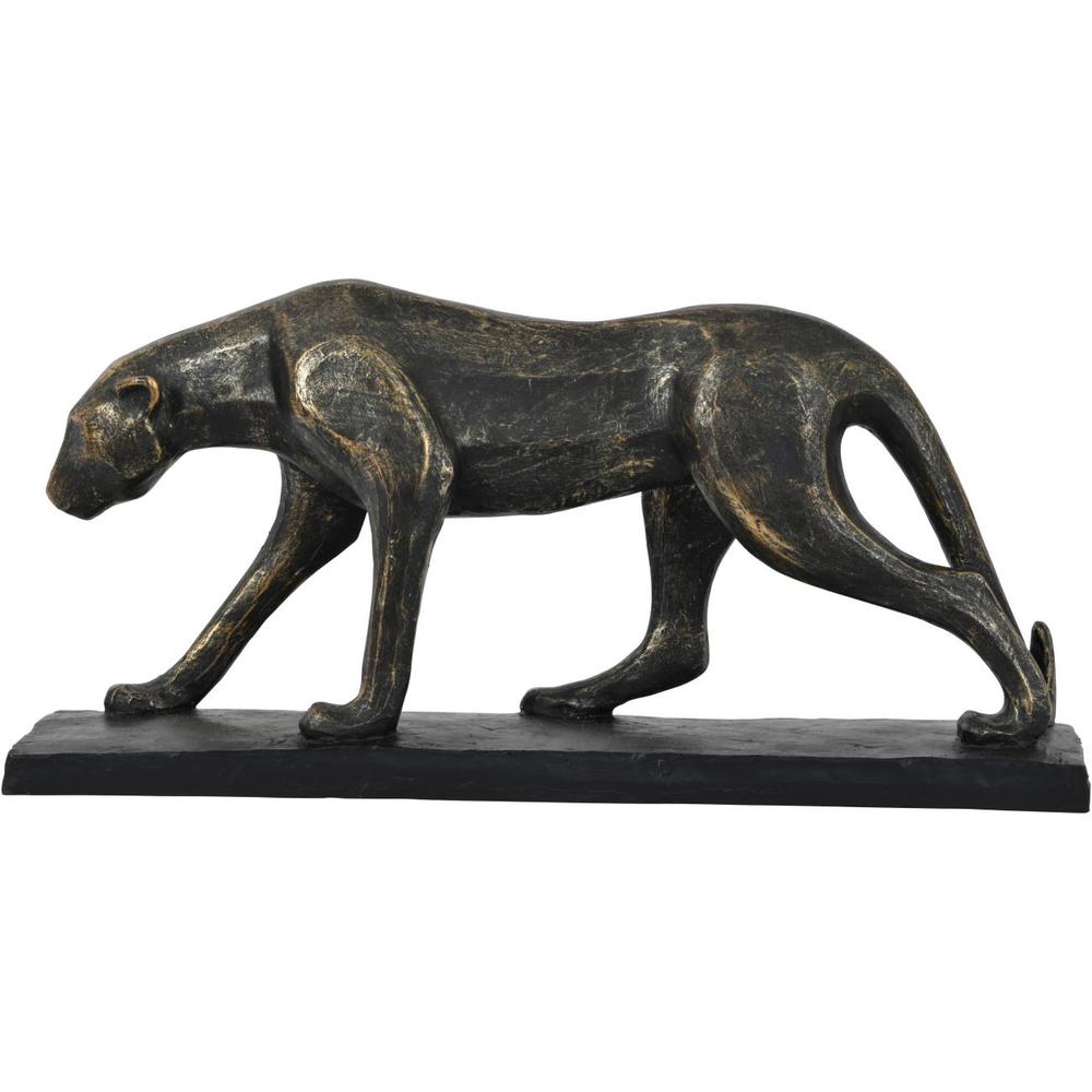 Leopard sculpture