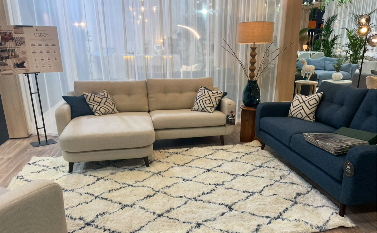 Lisbon custom made sofa group by Whitemeadow