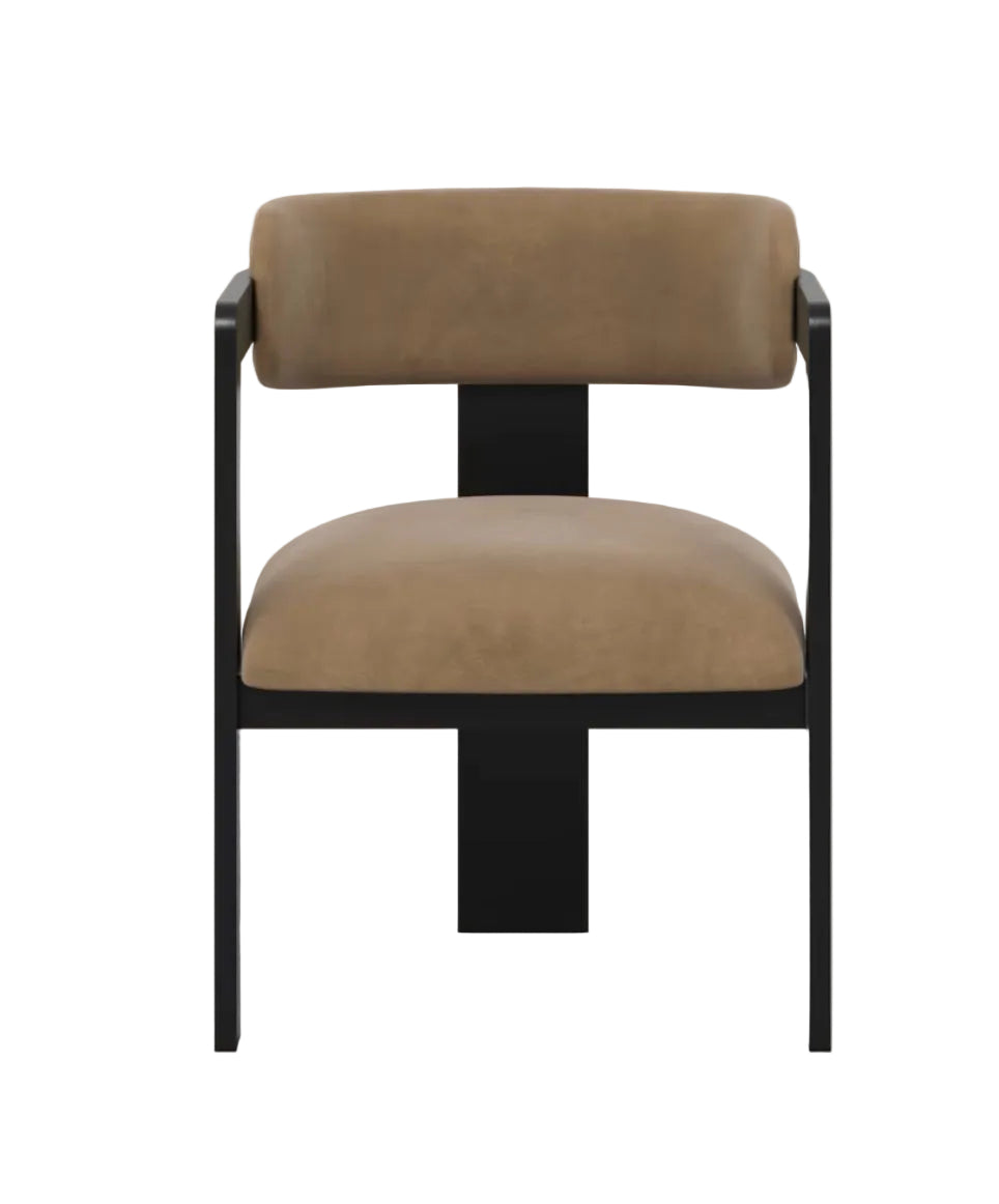 Maison luxury Mole velvet dining chair