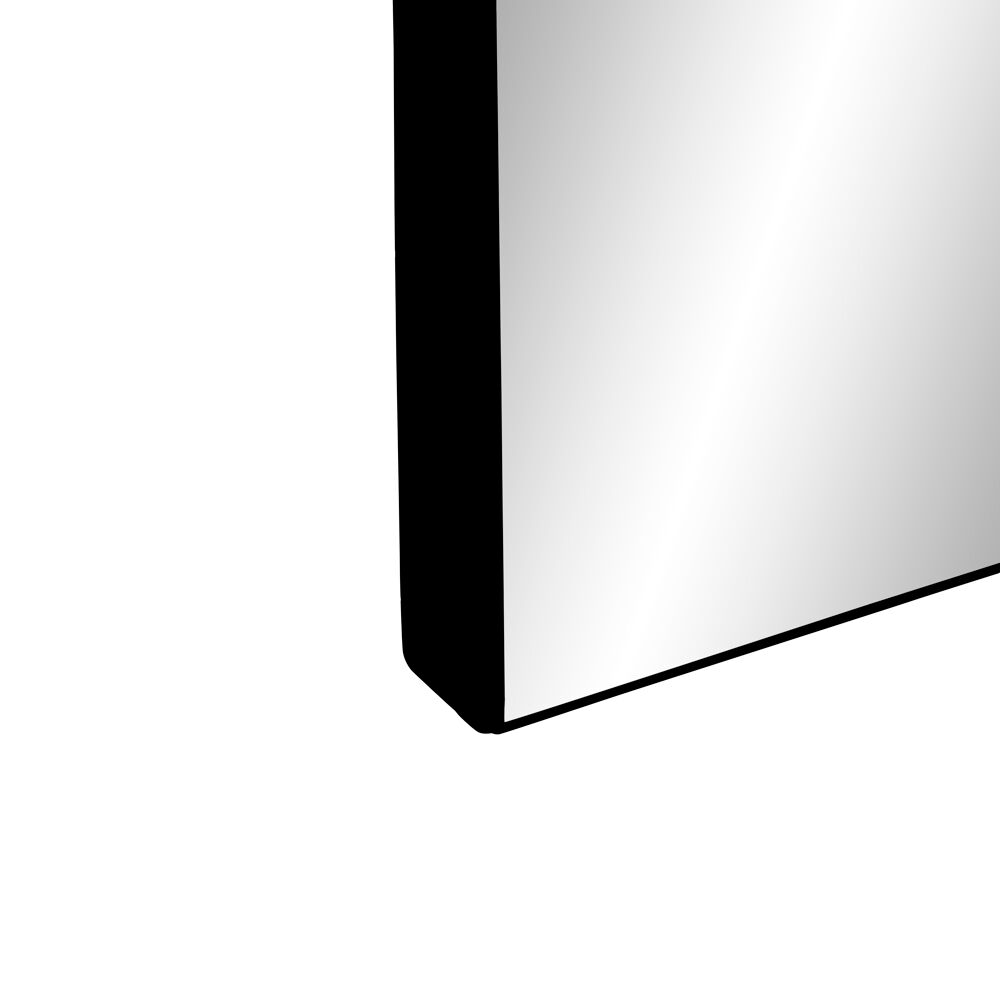 Manhattan P Large Full-Length Mirror with Slim Black Trim – 198 x 80 cm