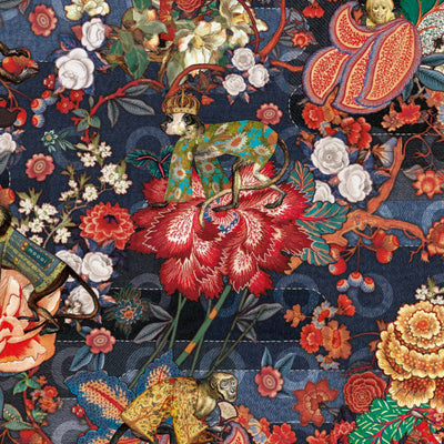 Moooi Wallcovering Tokyo Blue Rendezvous Tokyo Blue