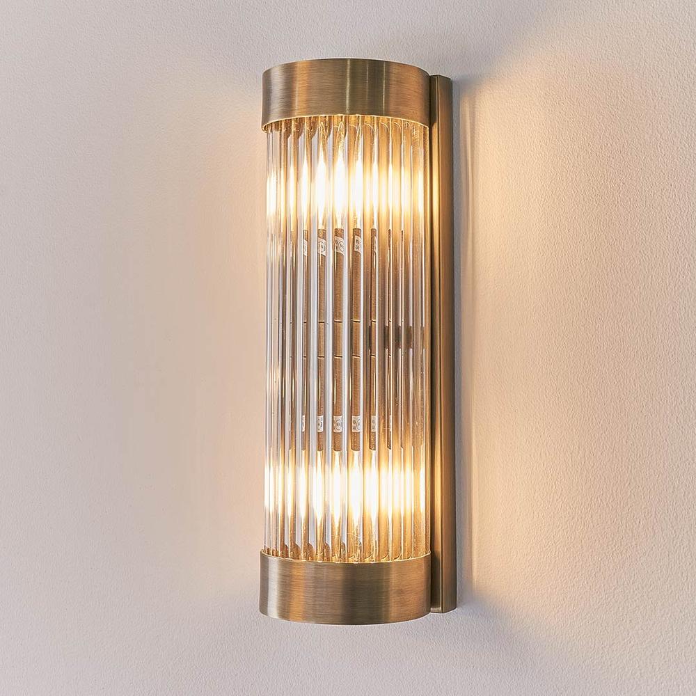 Naples Nasir Brass Wall Light By RV ASTLEY Ex Display NOT AVAILABLE