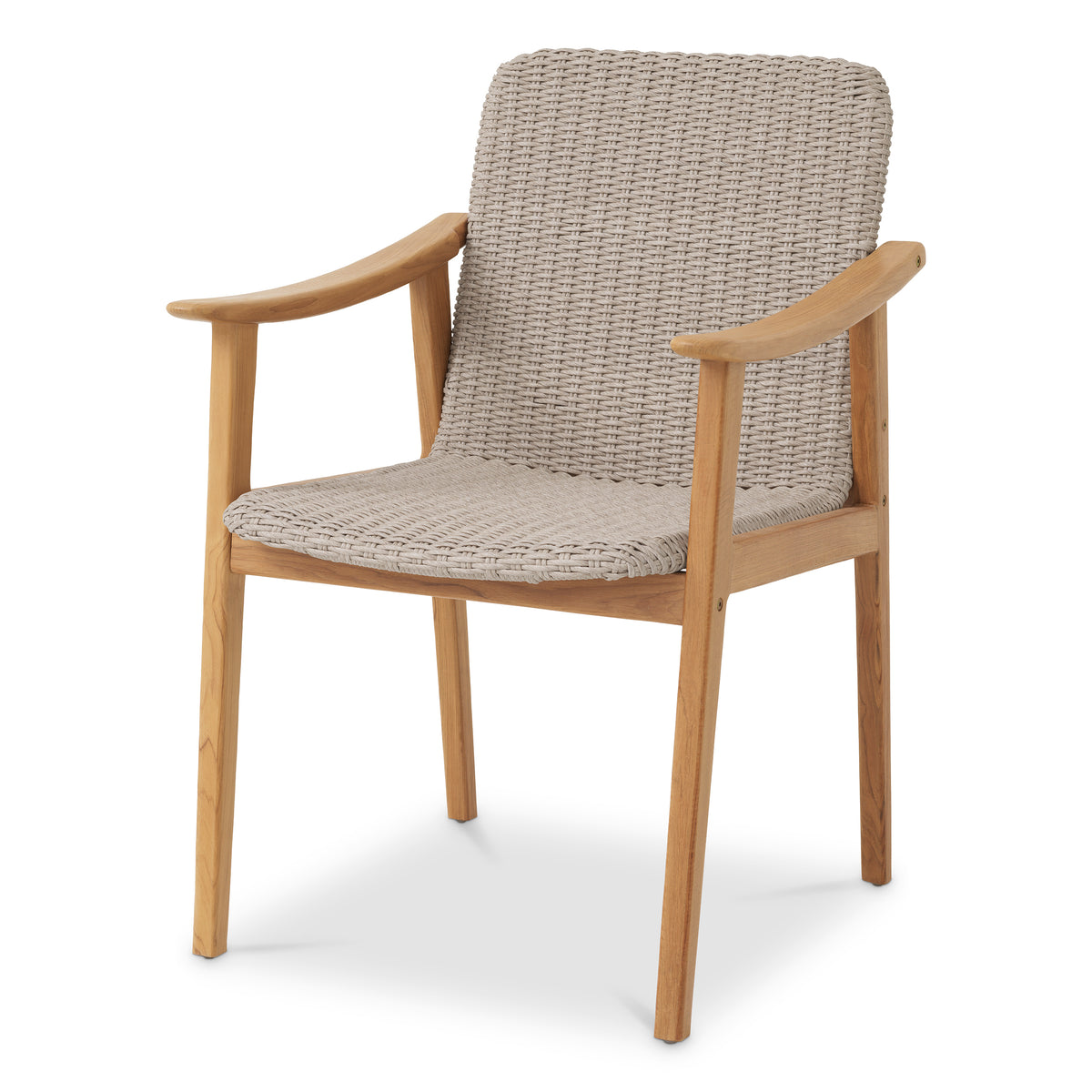 Outdoor Dining Chair Honolulu Natural teak | taupe by Eichholtz Reduced Save 25%