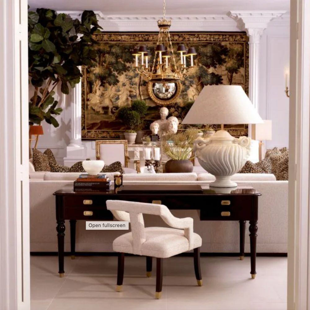 Wimbledon Desk by Eichholtz  new Met Collection.