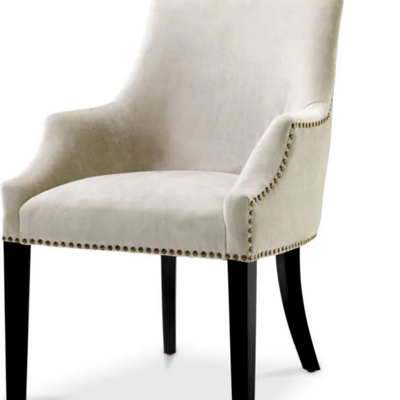 Dining chair Legacy by Eichholtz in Clarck Sand