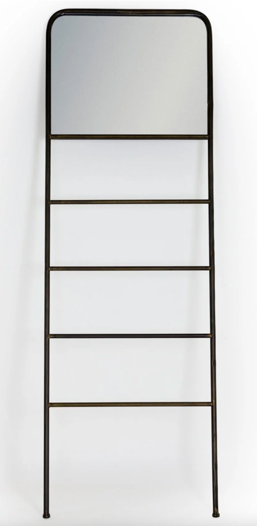 Industrial hanging rail with mirror reduced for pick up